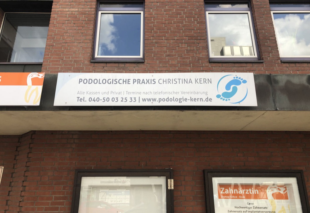 Fassade Podologische Praxis Christina Kern